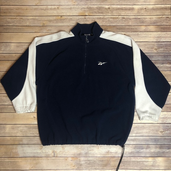 vintage reebok fleece